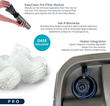 Фільтр для акваріума OASE Biomaster Thermo 350 з підігрівом, внутрішній