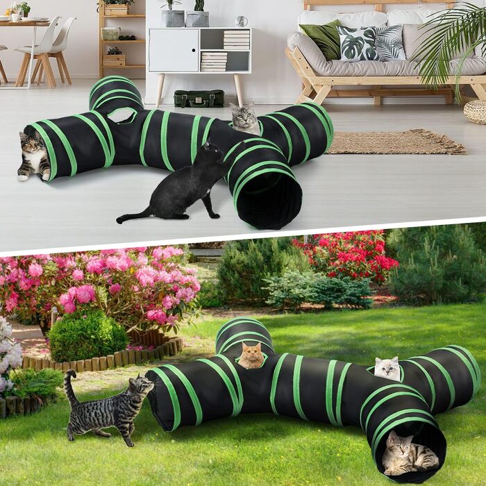 Туннель для котів, лабіринт-іграшка для кошенят, кроликів, щенят, ховрашків