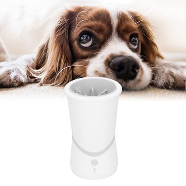 Електричний очищувач лап для домашніх тварин, USB-зарядка, автоматична мийка лап для собак і котів, інструмент для чищення, м'які силіконові щетинки, знімне дизайн