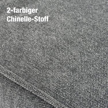 JAMAXX Преміум подушка для собак, ортопедична, 65x50 см, срібно-сірий колір, знімний чохол з Chinelle, м'яка наповнювач з Visco піни