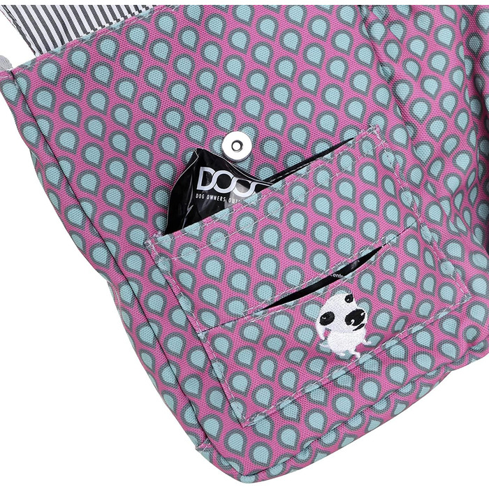 Сумка для прогулянок з собакою DOOG – зручна та функціональна з відділеннями для ласощів, пакування відходів та пляшкою води (Luna)