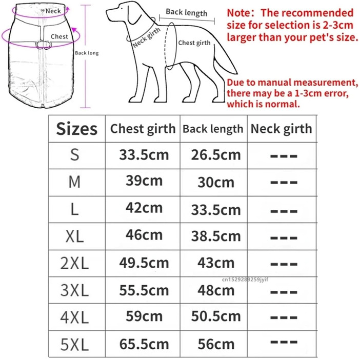 Водонепроникний теплий одяг для собак, халат, зимова жилетка, куртка з утеплювачем та блискавкою, одяг для маленьких, середніх та великих собак (Синій, 5XL)