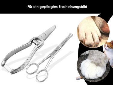 Набір інструментів для догляду за нігтями: кусачки, ножиці, 10 см, нержавіюча сталь