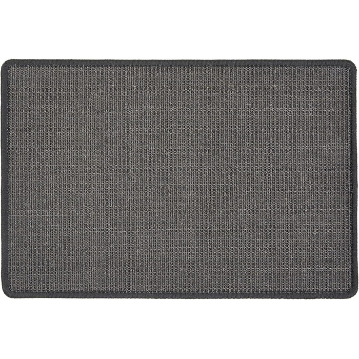 Килимок для котів з сизалю - коврик для дряпання, бежевий (антрацит, 30 x 40 см, набір 2 шт.)