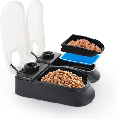 Автомат для котячого корму PAWISE: програмований диспенсер для вологого корму з таймером, безпечний та зручний