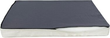 Килимок для собак Best Pet Supplies: м'який, ортопедичний, водонепроникний, 104x74x10 см (Бежевий)