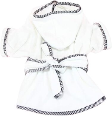 Рушник для собак з мікрофібри, рушник для котів та собак різних розмірів, м'який, швидковисихаючий, білий, M