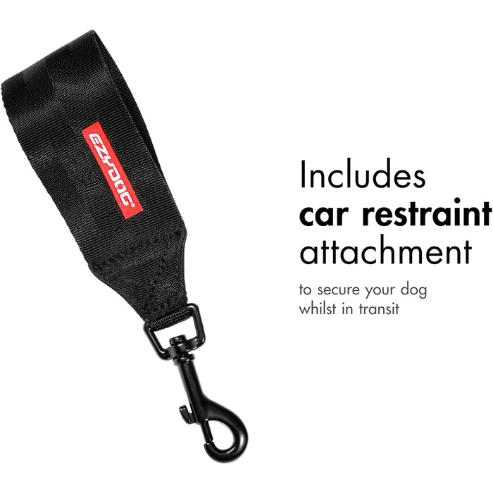 Шлейка для собак EzyDog Auto з кріпленням для безпеки, для малих, середніх та великих собак, світловідбиваюча, з підкладкою (L, Camo)