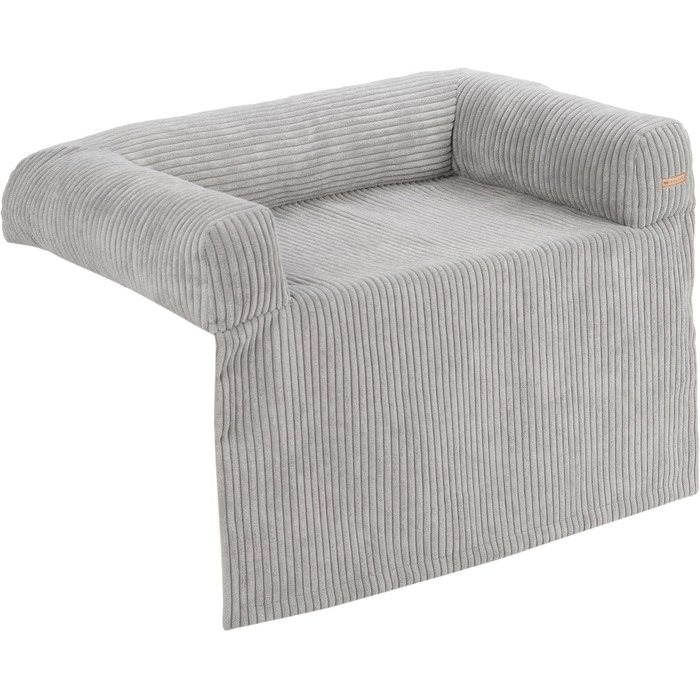 Килимок для собак Velinda: лежанка, захист дивану (сірий, Cord)