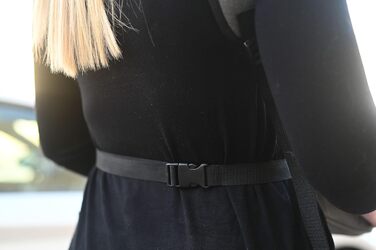 Переноска для тварин Kerbl Vacation Fronttasche, сіра/блакитна, 31x24x38 см