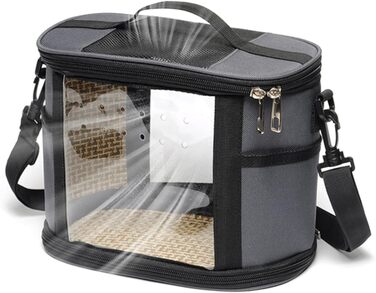 Транспортна переноска Vogel для подорожей: сумка-переноска для папуг, хвилястих та корел