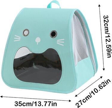 Транспортна переноска для собак та котів | Складана переноска для тварин з великою місткістю