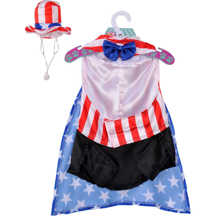 Костюм дядька Сем для домашніх тварин Rubie's, розмір Small