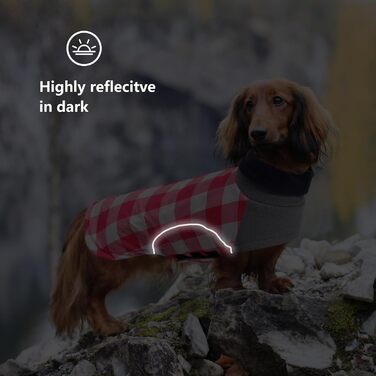 Водонепроникний зимовий теплий одяг для маленьких собак, джек-рассел, мініатюрний джек-рассел, куртка для собак з отвором для шлейки, одяг для домашніх тварин, ідеально підходить для прогулянок, походів, кемпінгу, розмір L, рожевий в клітинку