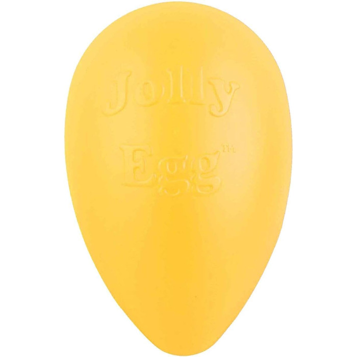 Іграшка для собак Jolly Pets Egg, 20 см, жовта, L/XL
