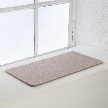 Підстилка для котів на підвіконня LucyBalu® з вовняного фільцу | Килимок для котів на підвіконня | М'яка лежанка для котів | Підвіконня для котів | Лежанка для котів на підвіконня | Підвіконня-ліжко для котів | З подушкою