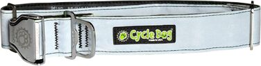 Собачий нашийник Cycle Dog з відкривачкою, з переробленого та світловідбивного матеріалу