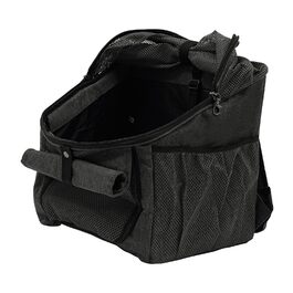 Корзина для собак на велосипед 2-в-1, сіра: зручна та безпечна переноска для тварин