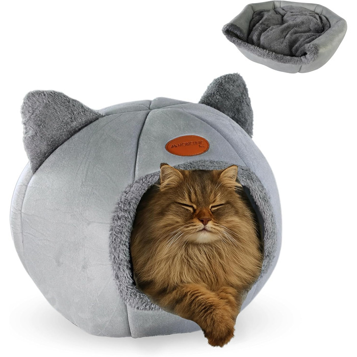 Кішкам - затишок: лежанка-гніздо Mobiclinic® Pets, сучасний дизайн, легко прати, зручне крісло