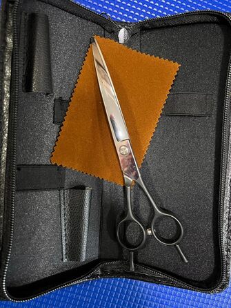 Професійна фен для грумінгу тварин, чорний, для правші та лівші, 19,1 см