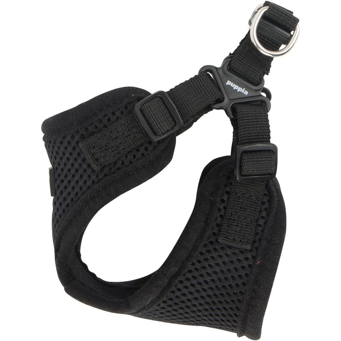 Шлейка для собак Puppia PARA-HC1533 SOFT, чорний, розмір M