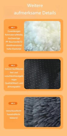 М'яке ліжко для собак, килимок з плюшу, великий розмір, коричневий колір, водонепроникне, антиковзаюче, для комфортного сну