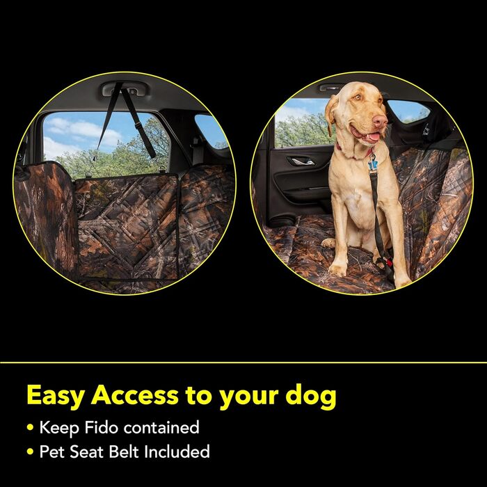 Захисний чохол на сидіння для собак Meadowlark - Браун/Камуфляж, стандартний (54' x 58' L)