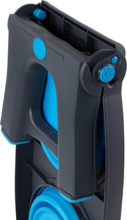 Dexas Popware регульована подвійна миска для домашніх тварин, синя