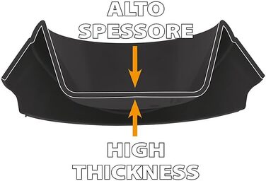 Миска для собак Ferplast Magnus, 3 літри, сіра, з неслизьким дном, з міцного пластику