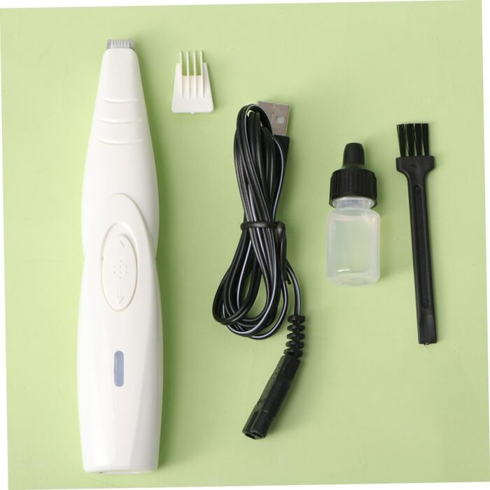 Електричний триммер для собак та котів Yardwe - безшумний, USB, для грумінгу