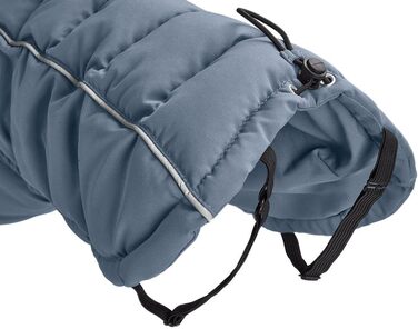 Теплий водовідштовхуючий теплий одяг для собак HUNTER Paxson для такс, колір карамель, розмір 40, з відбиваючими елементами