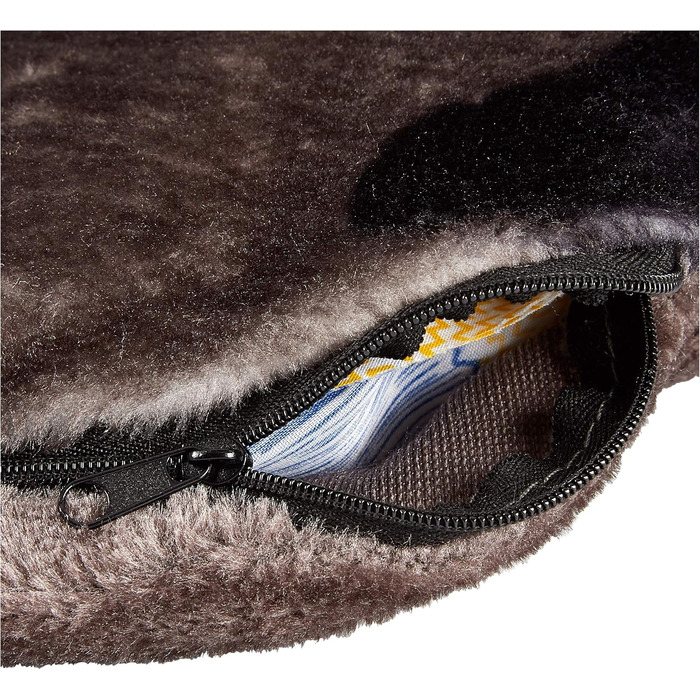 Подушка для кота Karlie Kissen Track, овал, 60x50x4 см, сірий (з подушкою 10x5x10 см)