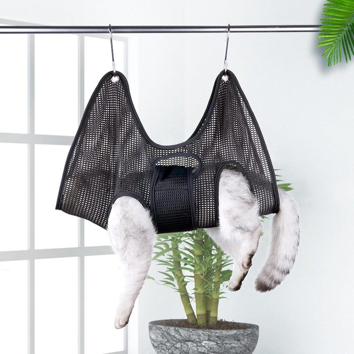 Гамак для грумінгу котів та собак великого розміру, зручний та дихаючий, для догляду за шерстю