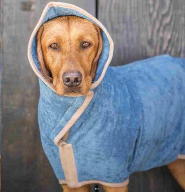 Рушник для собак Ruff and Tumble Класична колекція, блакитний, L