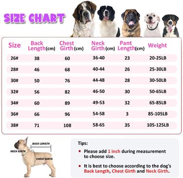 Зимовий костюм-піжама для собак середніх та великих порід BT Bär, теплий халат-комбінезон, фланелевий халат, рожевий камуфляж, розмір 5XL