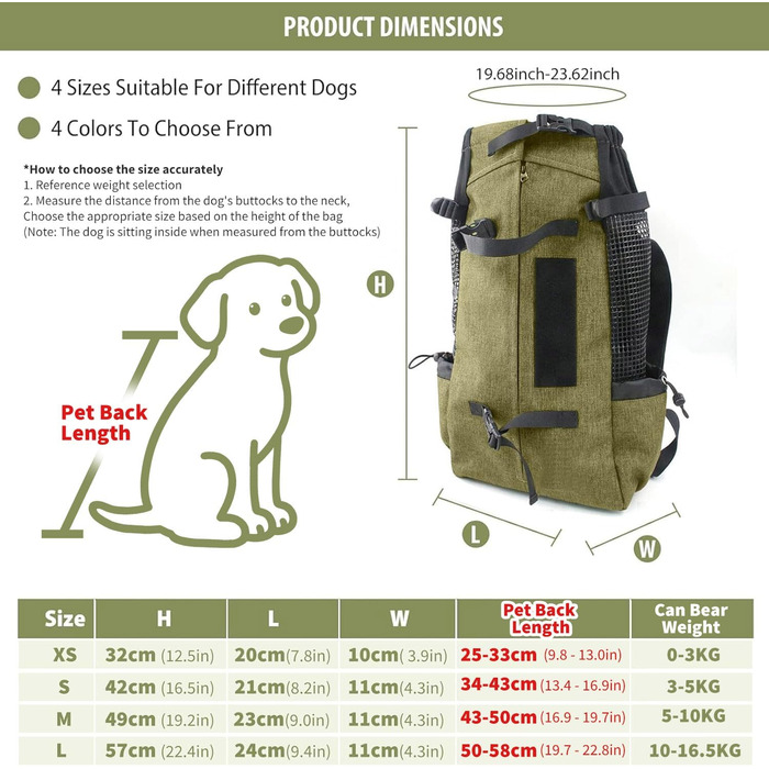 PETCUTE Рюкзак-переноска для собак і котів, рюкзак для подорожей, дихаюча сітка, до 10 кг, світло-коричневий