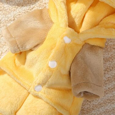 Жовтий флісовий светр для собак – теплий одяг для малих, середніх та великих порід, для дому, прогулянок та подорожей