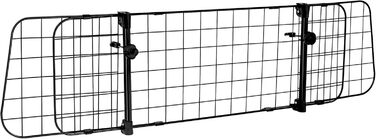 Набір для автомобіля для собак: водовідштовхувальний килимок у багажник та регульоване перегородка (90-155 см ширина, 75-134 см висота) – універсальний, міцний