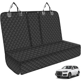 Водовідштовхуючий чохол на заднє сидіння для собак: захист сидіння авто, чохол для тварин, стійкий до ковзання та подряпин (135 x 120 см)