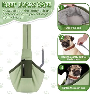 Регульований повідок для собак Bartuke, напіввільний повідок для вигулу маленьких собак, зручний та дихаючий повідок для цуценят, аксесуари для собак, безпечний повідок для подорожей (Зелений)