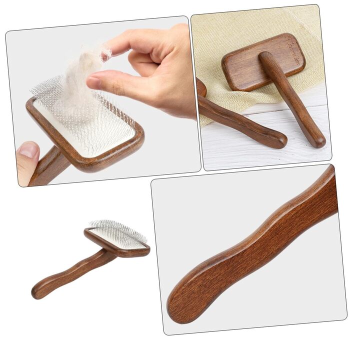 Гребінець для котів та собак VICASKY з масажною функцією: м'який догляд за шерстю, видалення відмерлого волосся, легкий та портативний