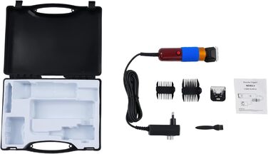 Електрична машинка для стрижки тварин, для собак та котів, регульована швидкість