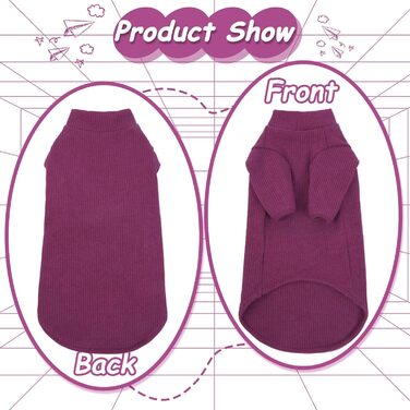 Одяг для безшерстних котів Sphynx: м'який пуловер з ролeкроєм та футболка з круглим вирізом (Чорний, XXL)