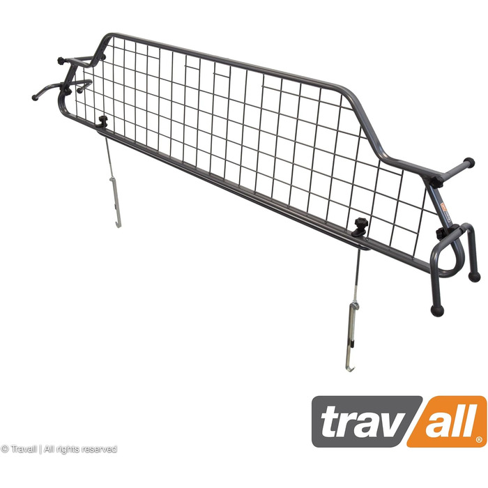 Сітка для собак Travall для Škoda Kodiaq (2016-2024) - автомобільна сітка, захист багажника, міцний сталевий захист для транспортування собак