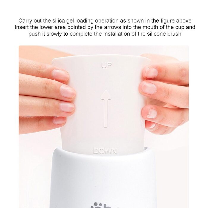 Автоматичний мийник лап для собак та котів, блакитний. Мийка лап для тварин, догляд за шерстю