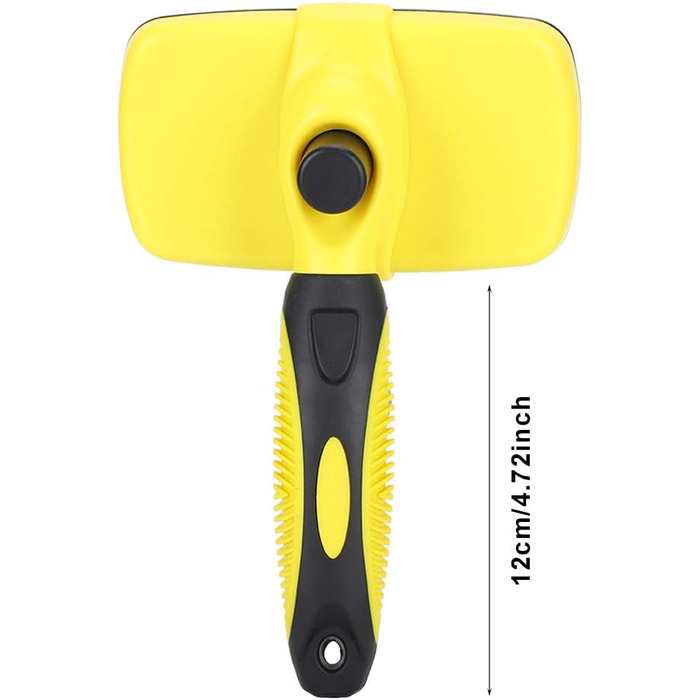 Щітка для собак самоочисна, для котів, видалення шерсті, швидке очищення, для довгої та короткої шерсті