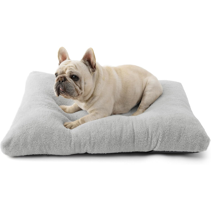 Килимок для собак BEDSURE XL - великий, з антиковзким дном, для собак великих порід, 104x69x8 см, сірий