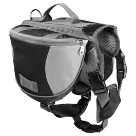 Рюкзак для собак Nankoyal з бічними кишенями, регульоване оснащення, для кемпінгу, подорожей, міста та авто