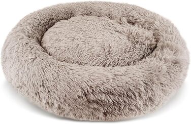 Крісло-ліжко для собак та котів Alaska, плюшеве, знімний чохол, антиковзаюче, машинне прання, 81 см