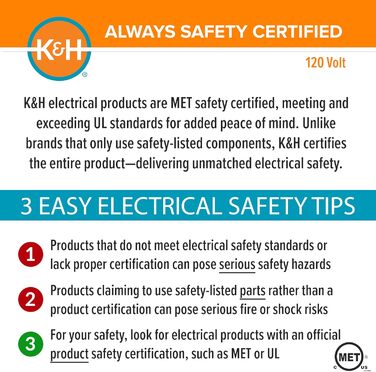 Ківш для домашніх тварин K&H Pet Products, підігрівається, для вулиці, 35.6 x 45.7 см, світло-коричневий